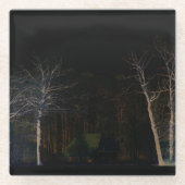 Dunkle Seite 4 Küste Glasuntersetzer (Vorderseite)