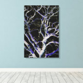 Dunkle Seite 5 16x24 (40x60cm) Waca Leinwanddruck (Insitu (Holzboden))