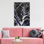 Dunkle Seite 5 16x24 (40x60cm) Waca Leinwanddruck (Insitu (Wohnzimmer))