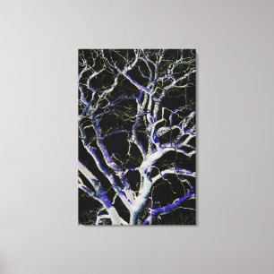 Dunkle Seite 5 24x36 (60x90cm) waccna Leinwanddruck