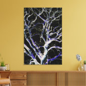 Dunkle Seite 5 24x36 (60x90cm) waccna Leinwanddruck (Insitu (Wohnzimmer))