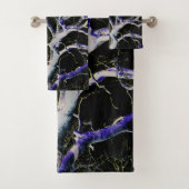 Dunkle Seite 5 btcna Badhandtuch Set (Insitu)