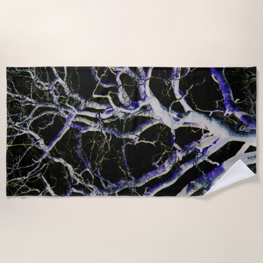 Dunkle Seite 5 btcnm Strandtuch (Vorderseite)