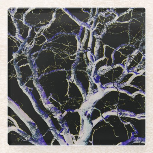 Dunkle Seite 5 Küste Glasuntersetzer (Vorderseite)