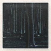 Dunkle Seite 6 Küste Glasuntersetzer (Vorderseite)