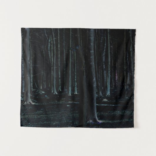 Dunkle Seite 6 nm Wandteppich (Vorderseite (Horizontal))