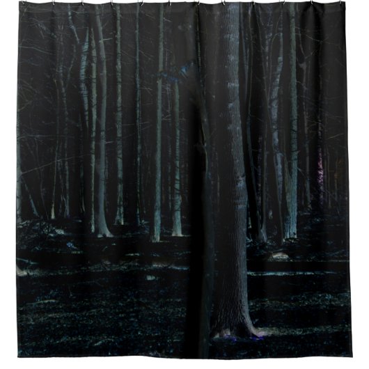 Dunkle Seite 6 sccnm Duschvorhang (Vorderseite)