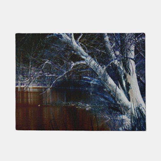 Dunkle Seite 7 dmcnm Fußmatte (Vorderseite)