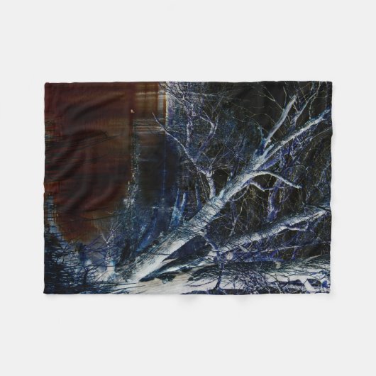 Dunkle Seite 7 fbcnm Fleecedecke (Vorderseite (Horizontal))