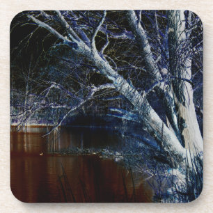 Dunkle Seite 7 Küste Getränkeuntersetzer