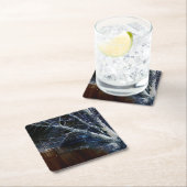 Dunkle Seite 7 Küste Rechteckiger Pappuntersetzer (Vor Ort)