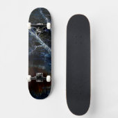 Dunkle Seite 7 sdcnm Skateboard (Vorderseite)