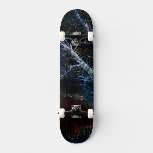 Dunkle Seite 7 sdcnm Skateboard (Vorderseite)