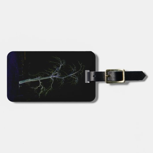 Dunkle Seite 8 cd ltcnm Gepäckanhänger (Vorderseite horizontal)