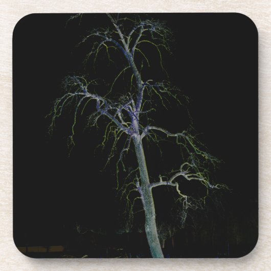 Dunkle Seite 8 Küste Getränkeuntersetzer (Vorderseite)