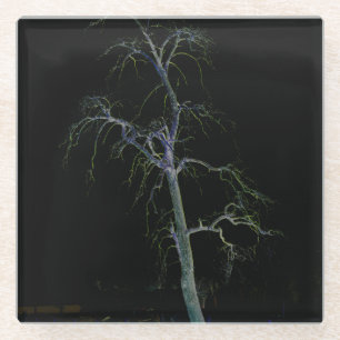 Dunkle Seite 8 Küste Glasuntersetzer