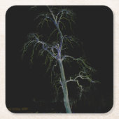 Dunkle Seite 8 Küste Rechteckiger Pappuntersetzer (Vorderseite)