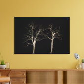 Dunkle Seite 9 36x24 (90x60cm) Waccnm Leinwanddruck (Insitu (Wohnzimmer))