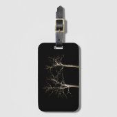 Dunkle Seite 9 bc ltcnm Gepäckanhänger (Vorderseite Vertikal)