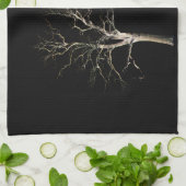 Dunkle Seite 9 ktcna Geschirrtuch (Gefaltet)