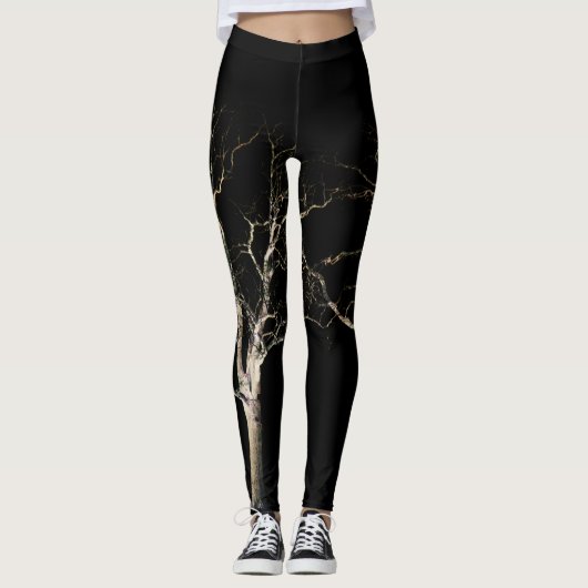 Dunkle Seite 9 lecna Leggings (Vorderseite)