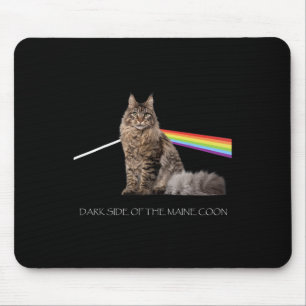 Dunkle Seite der Maine Coon Cat Lover Mousepad