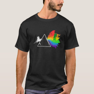 Dunkle Seite des Kitsune T-Shirts