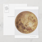 Dunkle Seite des Mondes, Abbildung Postkarte (Vorne/Hinten)