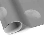 Dunkle Seite des Mondes Geschenkpapier (Rolleneckpunkt)