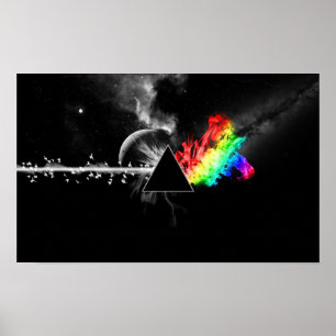 Dunkle Seite des Mondes Poster