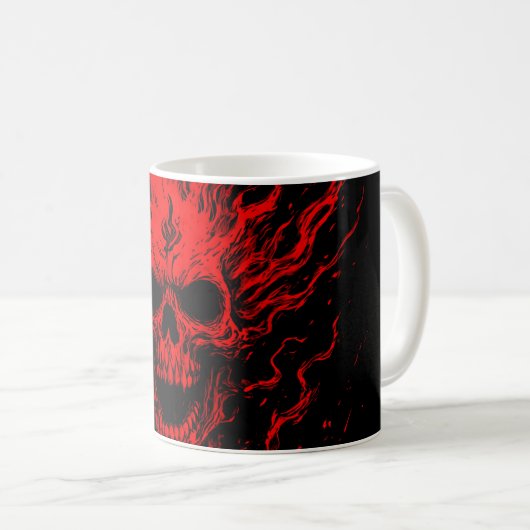 Dunkle Seite Kaffeetasse (VorderseiteRechts)
