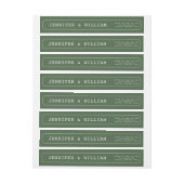 Dunkle Seite Modernes Minimalistisch (Bogen)