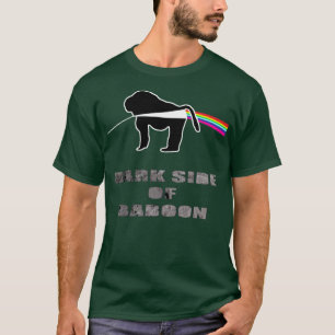 Dunkle Seite von Baboon T-Shirt