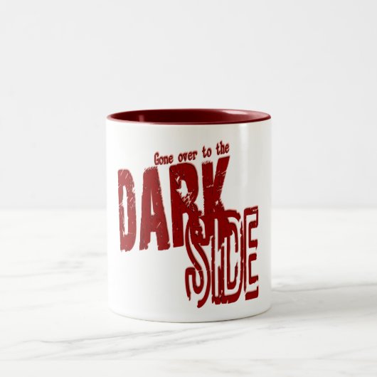 Dunkle Seite - Zwei-Ton Tasse (Mittel)