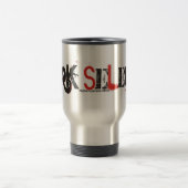 Dunkle Selecta Reise-Tasse Reisebecher (Mittel)