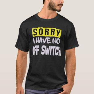 Dunkle Shirt nicht ausschalten
