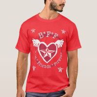 Dunkle Shirts: Beste Freunde für immer