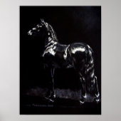 Dunkle Silber Poster (Vorne)