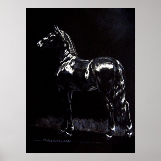 Dunkle Silber Poster (Vorne)