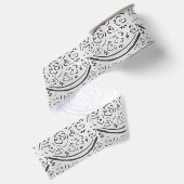Dunkle Silber Ripsband (Rückseite)