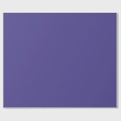 Dunkle Slate Blue Solid Color Geschenkpapier (Flach)