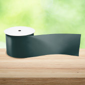Dunkle Slate Gray Solid Color Ripsband