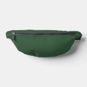 Dunkle Smaragdgrüne Solid-Farbe Bauchtasche (Ablage )