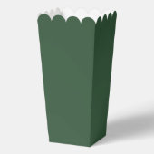 Dunkle Smaragdgrüne Solid-Farbe Geschenkschachtel (Rückseite)