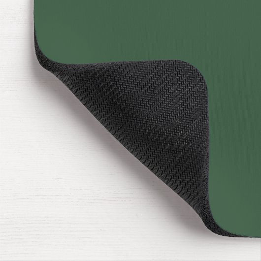 Dunkle Smaragdgrüne Solid-Farbe Mousepad (Ecke)
