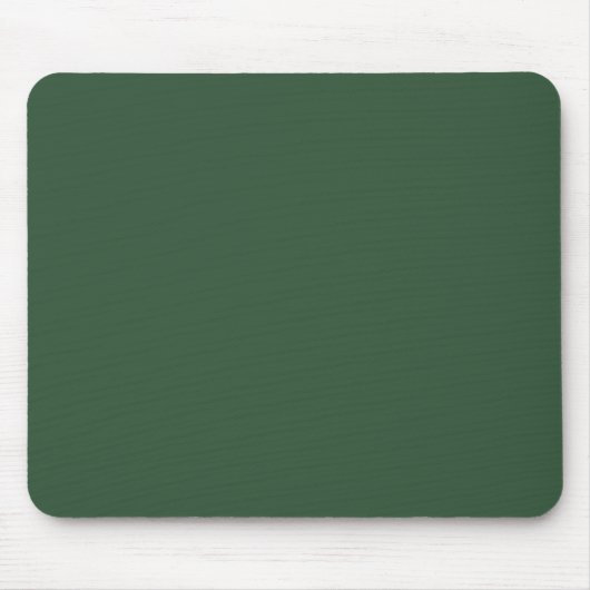 Dunkle Smaragdgrüne Solid-Farbe Mousepad (Vorne)