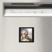 Dunkle Spaß Puppe Rauchen Selfie Parody Magnet (In Situ (Geschirrspüler))