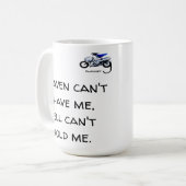 Dunkle Spaß-Tasse Kaffeetasse (Vorderseite Links)