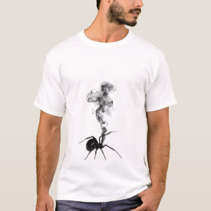 Dunkle Spinne Rauchweg - Gothischer ästhetischer H T-Shirt