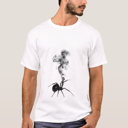 Dunkle Spinne Rauchweg - Gothischer ästhetischer H T-Shirt (Vorderseite)